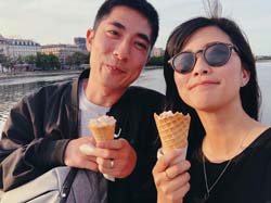 Mayuko's husband Scott